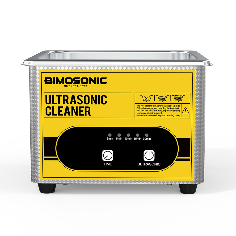 Bimo 2L Ultrasonic Cleaning Machine High Frequency Vibration 40kHz /Adjustable Heating Timing For Washing Jewelry Glasses Watch
