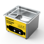 Bimo 2L Ultrasonic Cleaning Machine High Frequency Vibration 40kHz /Adjustable Heating Timing For Washing Jewelry Glasses Watch