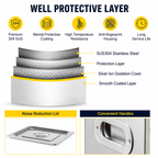 BIMOSONIC 1.3L-6.5L Digital Ultrasonic Parts Cleaner | 40kHz Sonic Washer – product details image 10