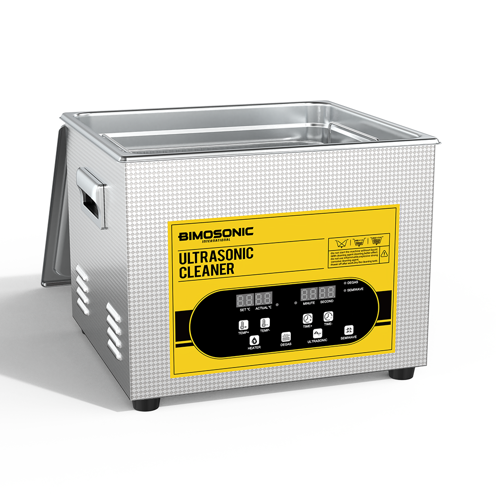 6L 15L Digital Ultrasonic Parts Cleaner 40kHz 304 Stainless Steel Timer for Professional Lab