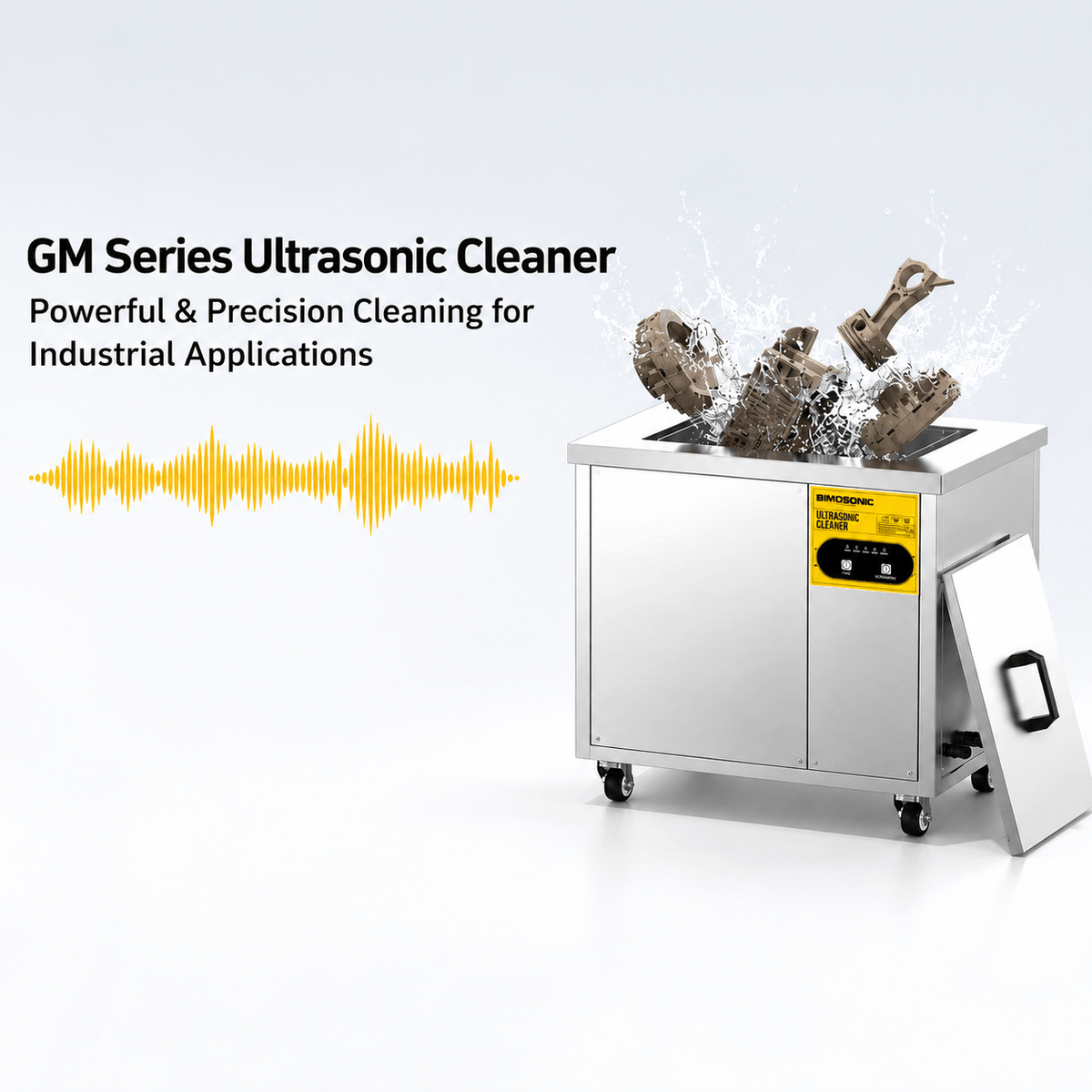 BIMOSONIC Industrial Ultrasonic Cleaner for Parts and Equipment