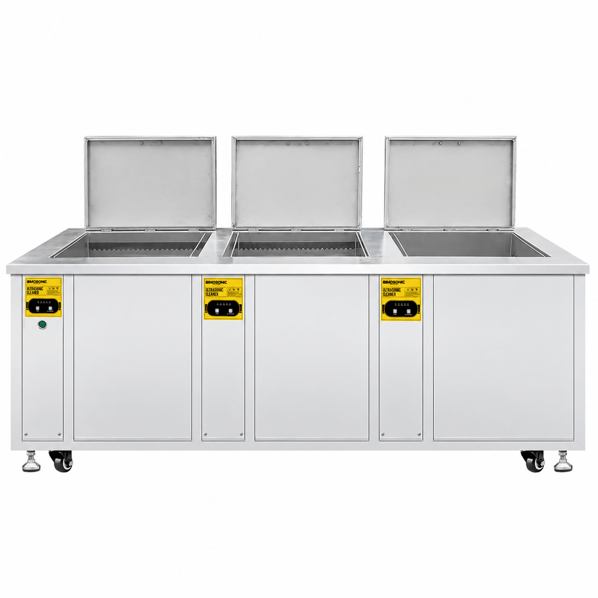 BIMOSONIC Three-Tank 360L Industrial Ultrasonic Cleaning System
