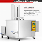 BIMOSONIC 192L Industrial Ultrasonic Cleaner with Filtration System