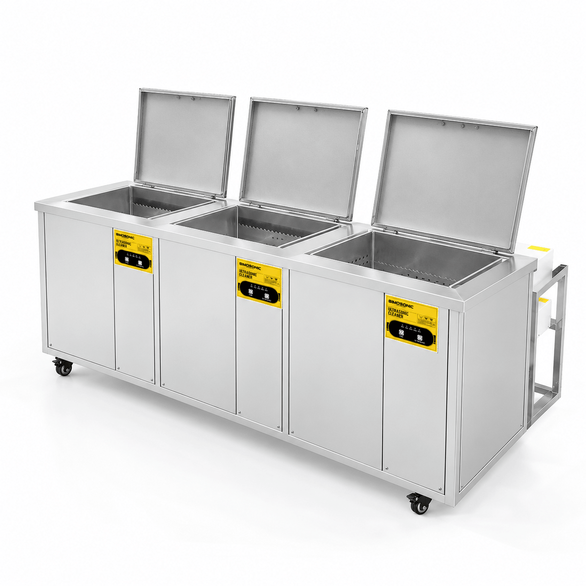BIMOSONIC Three-Tank 360L Industrial Ultrasonic Cleaning System