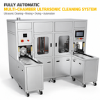 BIMOSONIC PLC Automatic Ultrasonic Cleaning System for Industrial Parts