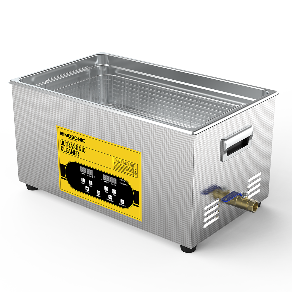 Bimo 15L/30L 600W Ultrasonic Cleaning Machine Adjustable Heating Timing With Degas&Semiwave Ultrasonic Jewelry Cleaner/Cleaning Lab Machin