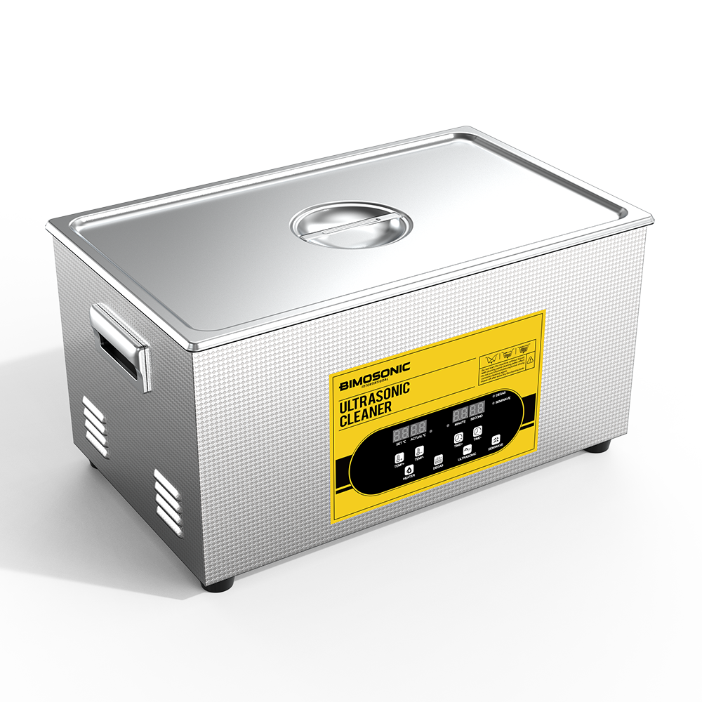 Bimo 15L/30L 600W Ultrasonic Cleaning Machine Adjustable Heating Timing With Degas&Semiwave Ultrasonic Jewelry Cleaner/Cleaning Lab Machin