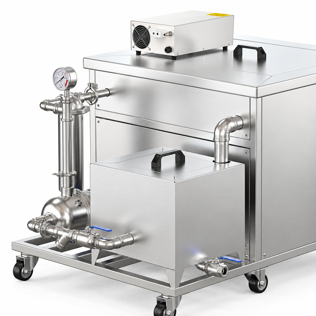 BIMOSONIC 360L Industrial Ultrasonic Cleaner for Automotive Parts