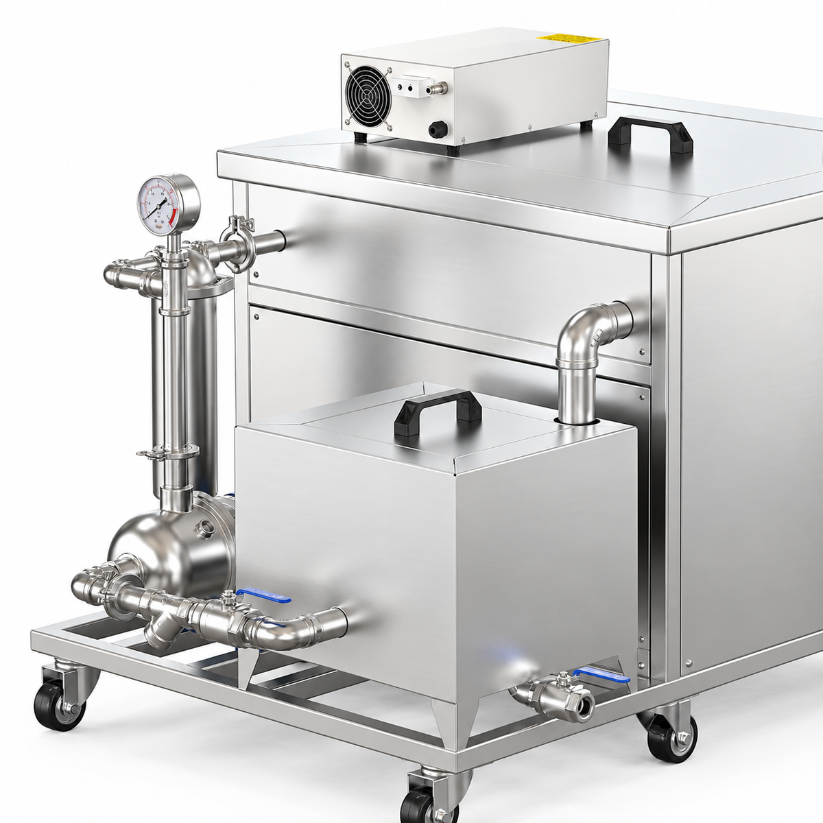 BIMOSONIC 360L Industrial Ultrasonic Cleaner for Automotive Parts