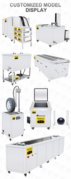 BIMOSONIC 45L Industrial Ultrasonic Cleaner for Engine Components
