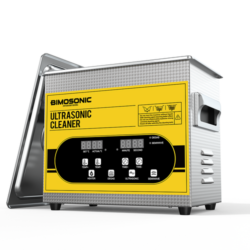 Bimo 3.2L 4.5L 180W Ultrasonic Cleaner with Degassing Semiwave for Jewelry Glasses Lab