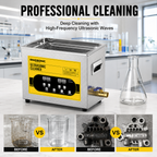 BIMOSONIC Variable Wave Ultrasonic Cleaner (10L/15L) | Precision Parts Washer with Degas – product details image 6