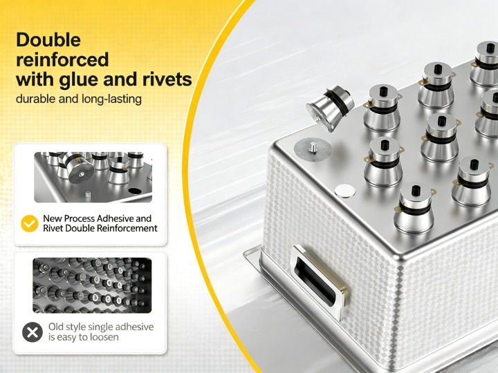 BIMOSONIC 1.3L-6.5L Digital Ultrasonic Parts Cleaner | 40kHz Sonic Washer – product details image 3