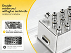 BIMOSONIC 1.3L-6.5L Digital Ultrasonic Parts Cleaner | 40kHz Sonic Washer – product details image 3