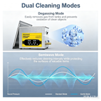 BIMOSONIC 1.3L-6.5L Digital Ultrasonic Parts Cleaner | 40kHz Sonic Washer – product details image 4