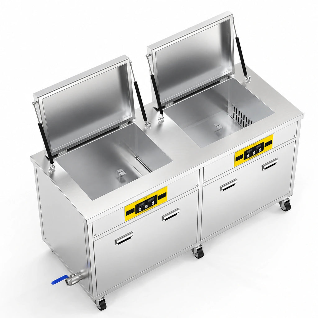 BIMOSONIC 61L 900W Industrial Ultrasonic Cleaner for Auto Parts