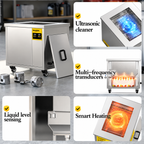 BIMOSONIC Industrial Ultrasonic Cleaning System with Filtration