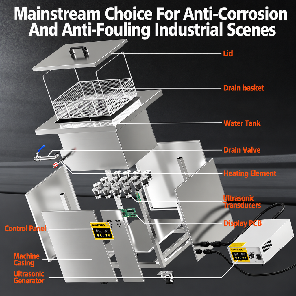 BIMOSONIC Custom Industrial Ultrasonic Cleaning Machine