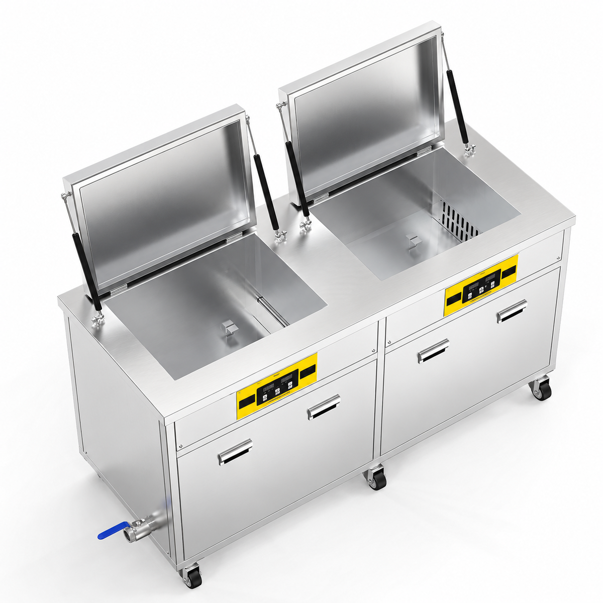 BIMOSONIC 61L 900W Industrial Ultrasonic Cleaner for Auto Parts