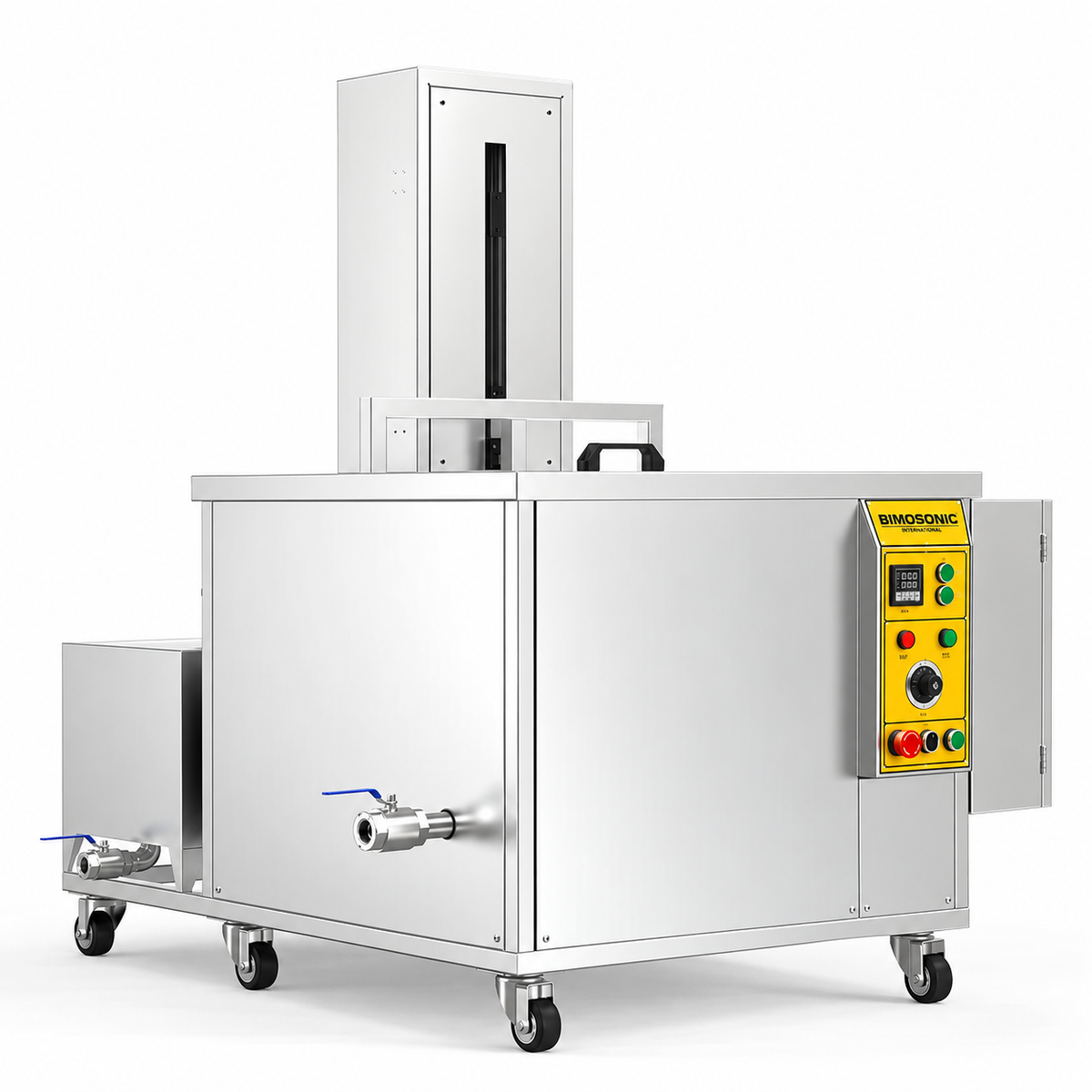 BIMOSONIC 108L Industrial Ultrasonic Cleaner with Lifting and Filtration