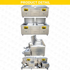BIMOSONIC 61L Industrial Ultrasonic Cleaner for Printheads and Parts