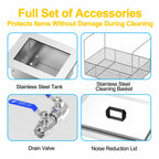 BIMOSONIC 61L Industrial Ultrasonic Cleaner for Printheads and Parts