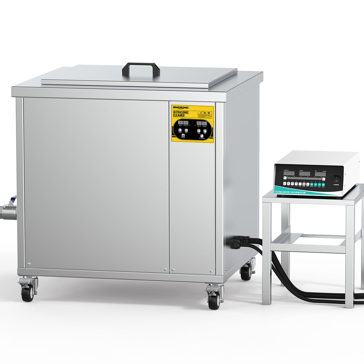 BIMOSONIC 135L Industrial Ultrasonic Cleaner for Metal and Engine Parts