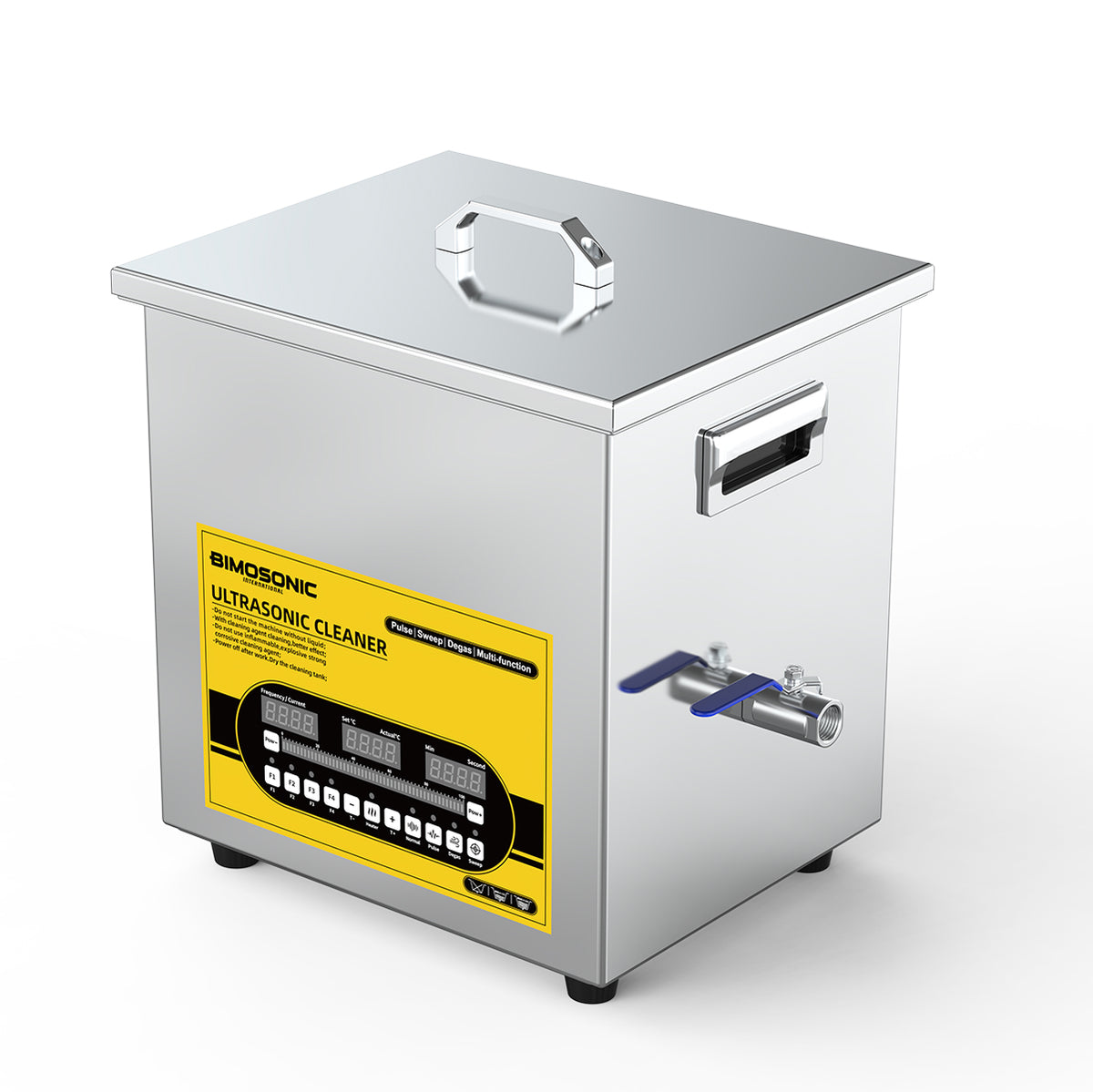 BIMOSONIC 14L Digital Ultrasonic Cleaner with Sweep and Pulse