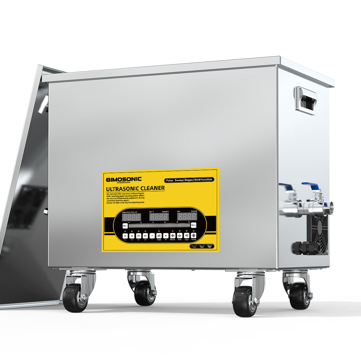 BIMOSONIC 38L Industrial Ultrasonic Cleaner for Engine Parts