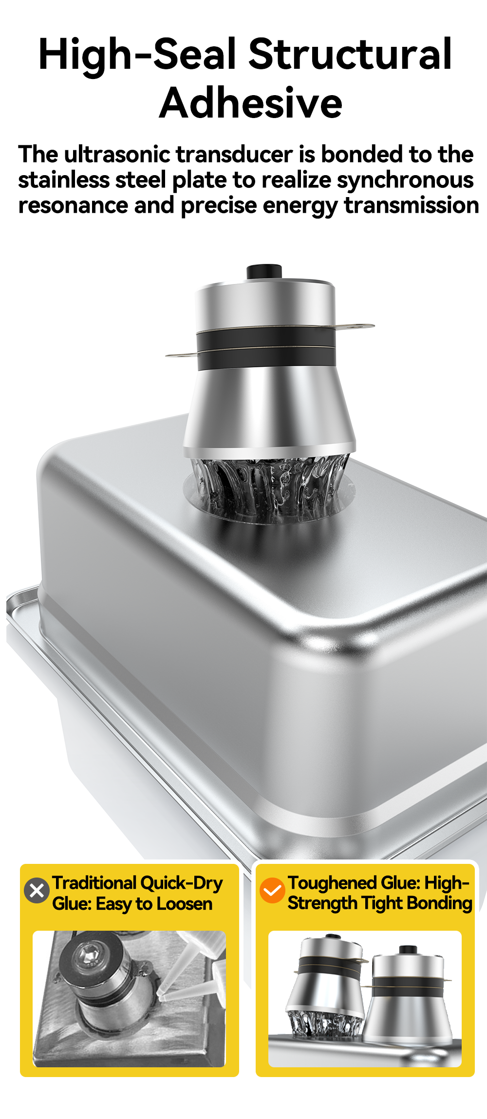 2L 40kHz Ultrasonic Jewelry Cleaning Machine with Digital Timer Degassing for Dentures Parts