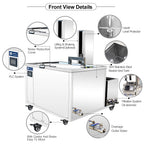 BIMOSONIC Industrial Ultrasonic Cleaner with Filtration and Lift Options