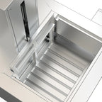 BIMOSONIC Industrial Ultrasonic Cleaning Tank with Filtration and Lifting