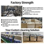 BIMOSONIC 5-Tank Automatic Ultrasonic Cleaning System with PLC Control