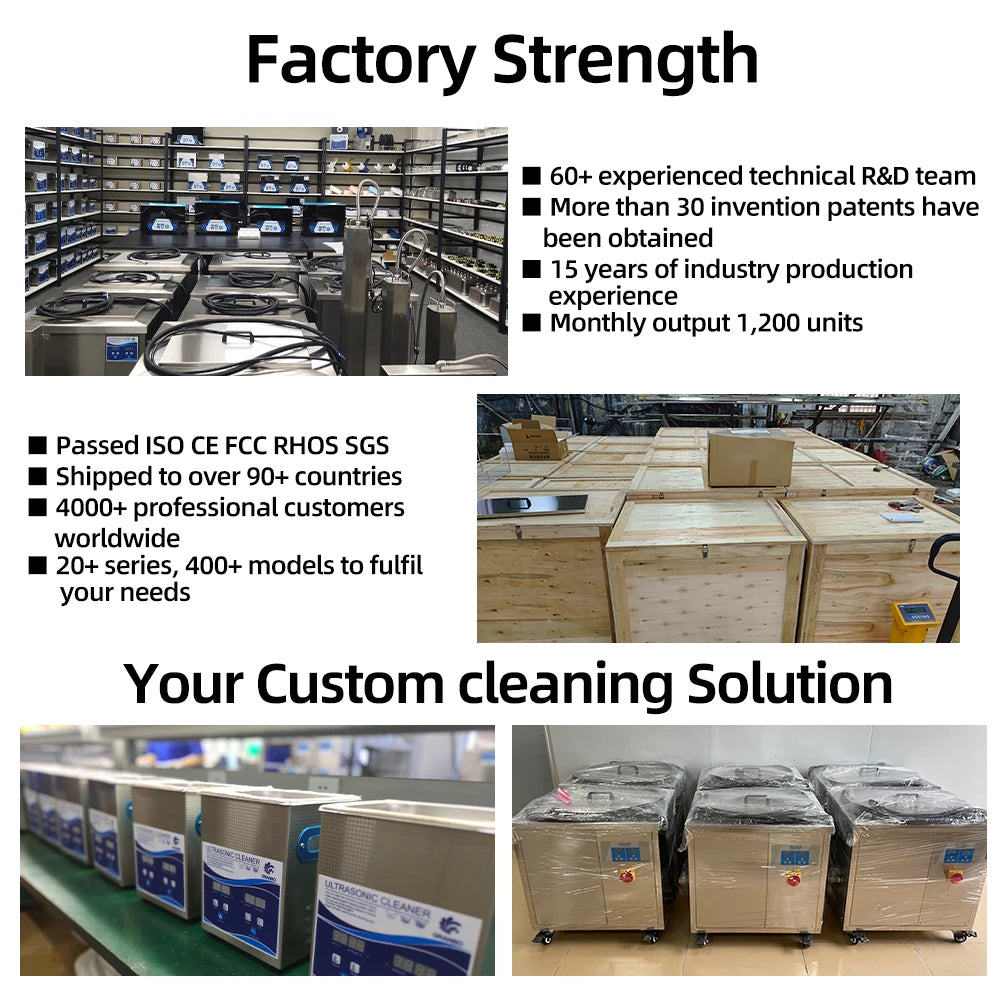BIMOSONIC 5-Tank Automatic Ultrasonic Cleaning System with PLC Control