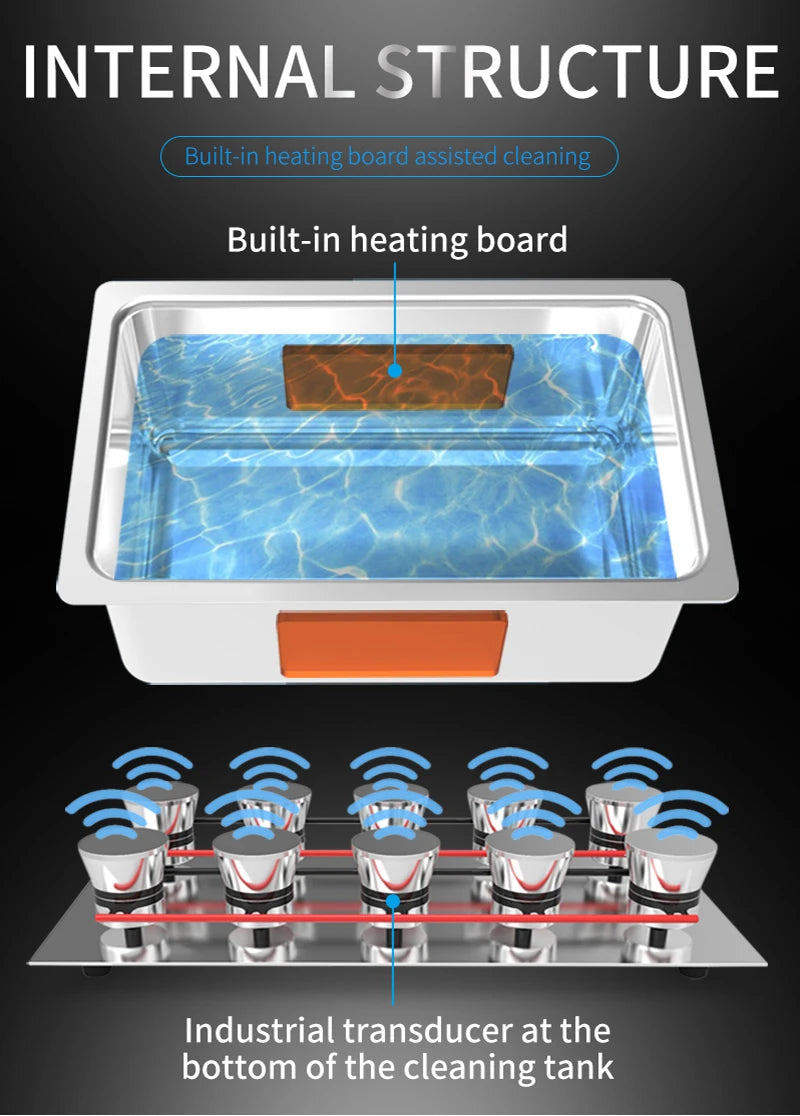 BIMOSONIC 192L Industrial Ultrasonic Cleaner with Filtration System