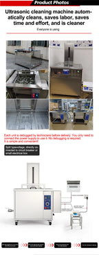 BIMOSONIC Industrial Ultrasonic Cleaner with Agitation and Lifting Options