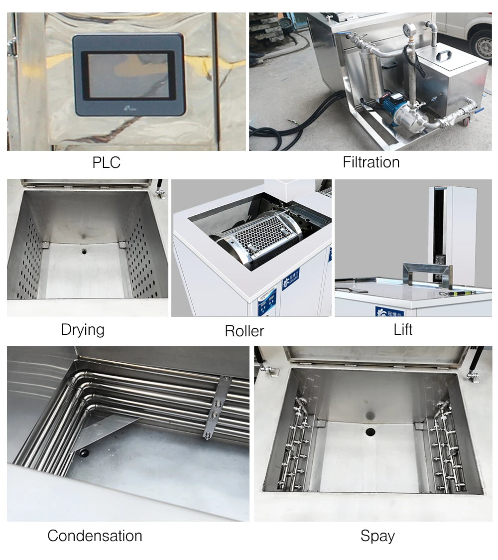 BIMOSONIC 192L Industrial Ultrasonic Cleaner with Filtration System