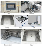BIMOSONIC 192L Industrial Ultrasonic Cleaner with Filtration System