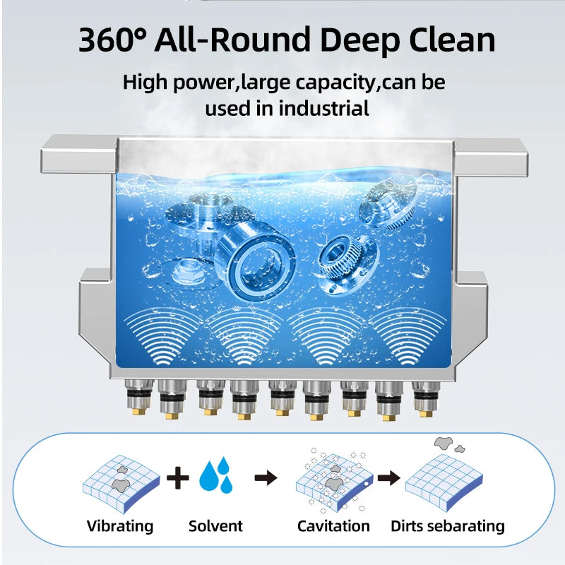 BIMOSONIC Industrial Ultrasonic Cleaner for Parts and Equipment