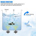 6L 15L Digital Ultrasonic Parts Cleaner 40kHz 304 Stainless Steel Timer for Professional Lab