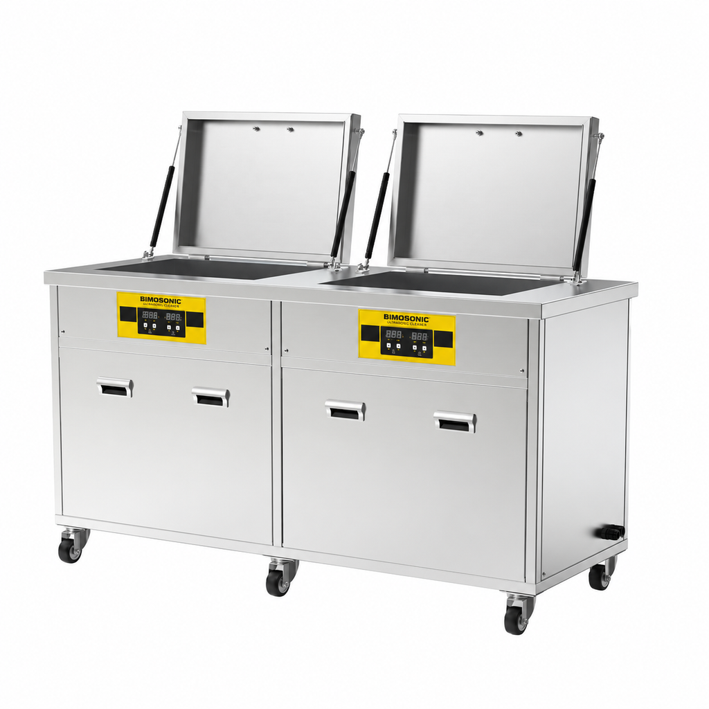 BIMOSONIC 61L 900W Industrial Ultrasonic Cleaner for Auto Parts