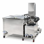 BIMOSONIC Industrial Ultrasonic Cleaner with Filtration and Lift Options